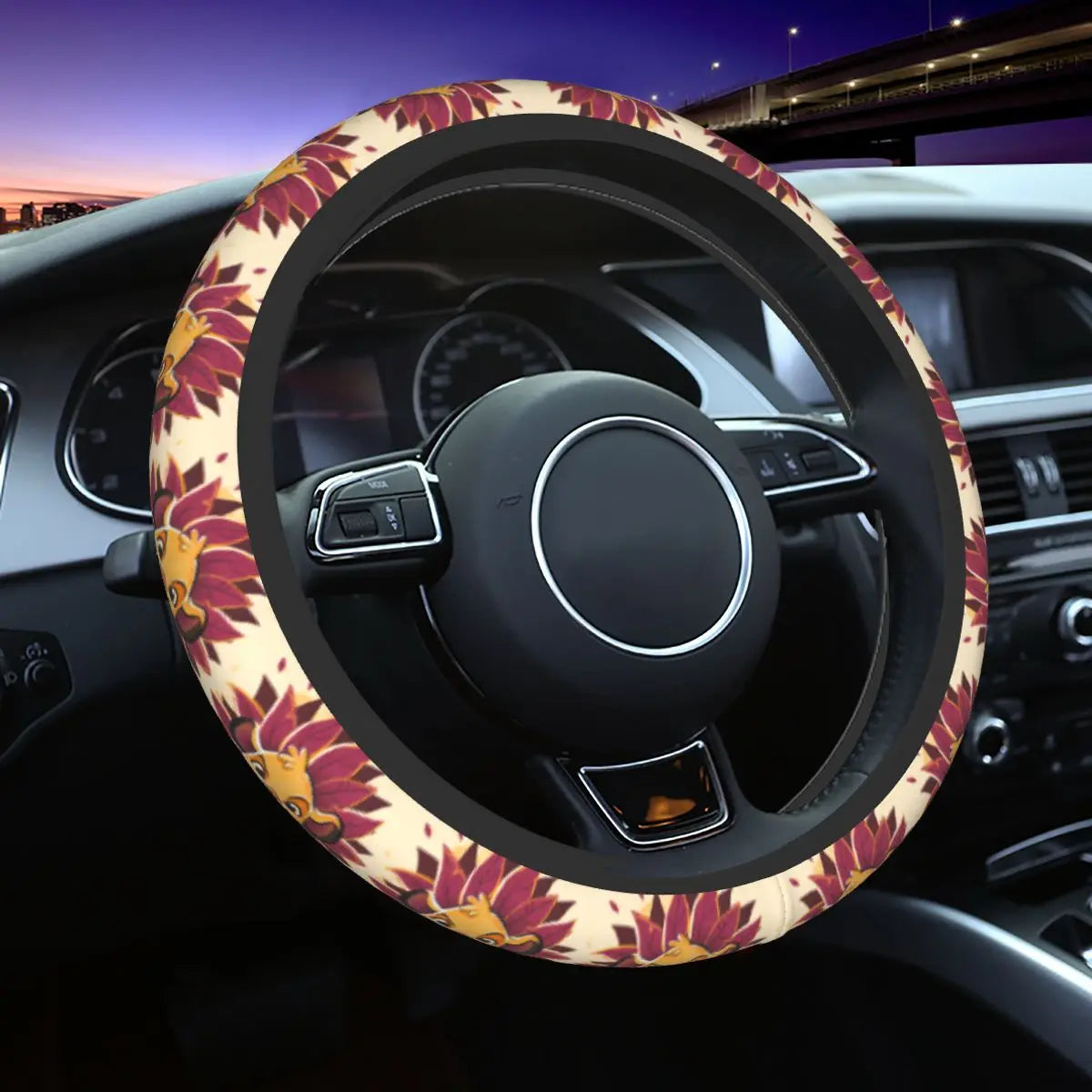 Simba & Nala Steering Wheel Cover
