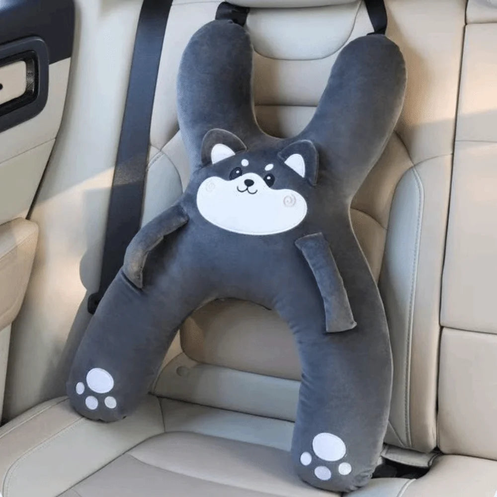 Cartoon Car Headrest Pillow 💤