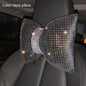 Diamond Crystal Bowknot Car Neck Pillow