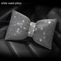 Diamond Crystal Bowknot Car Neck Pillow