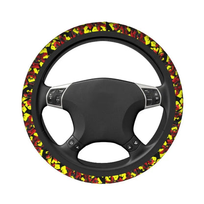 Deadpool Manga Steering Wheel Cover 🖤