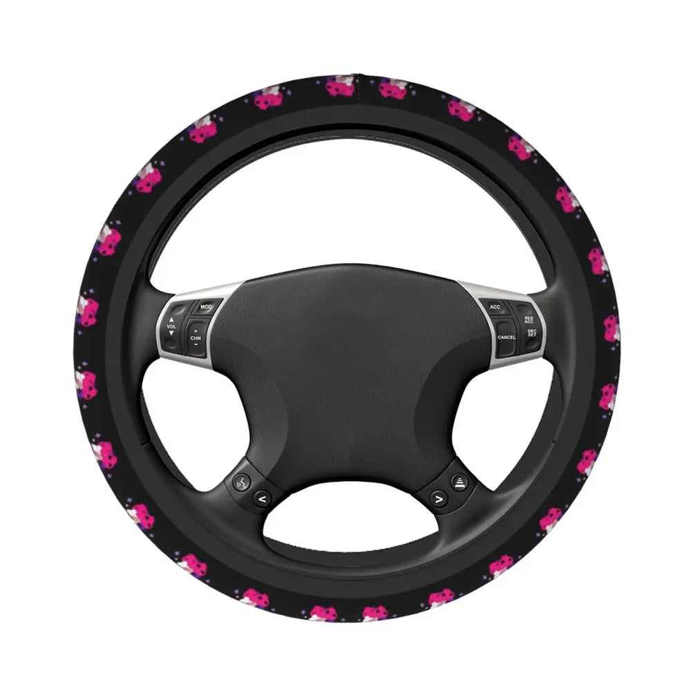 Kuromi Steering Wheel Cover 🖤