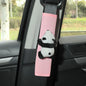 Panda Cartoon Seat Belt Cover 🐼