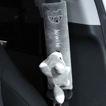 Animal Cartoon Seat Belt Cover 🐾