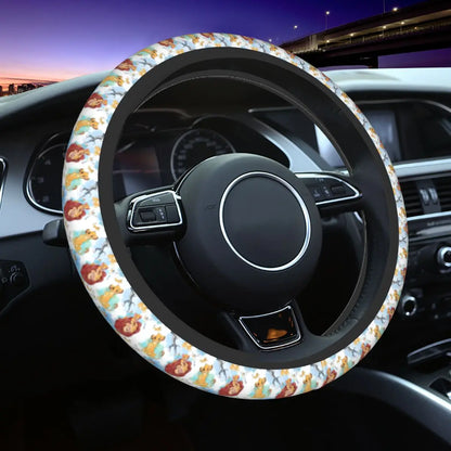 Simba & Nala Steering Wheel Cover