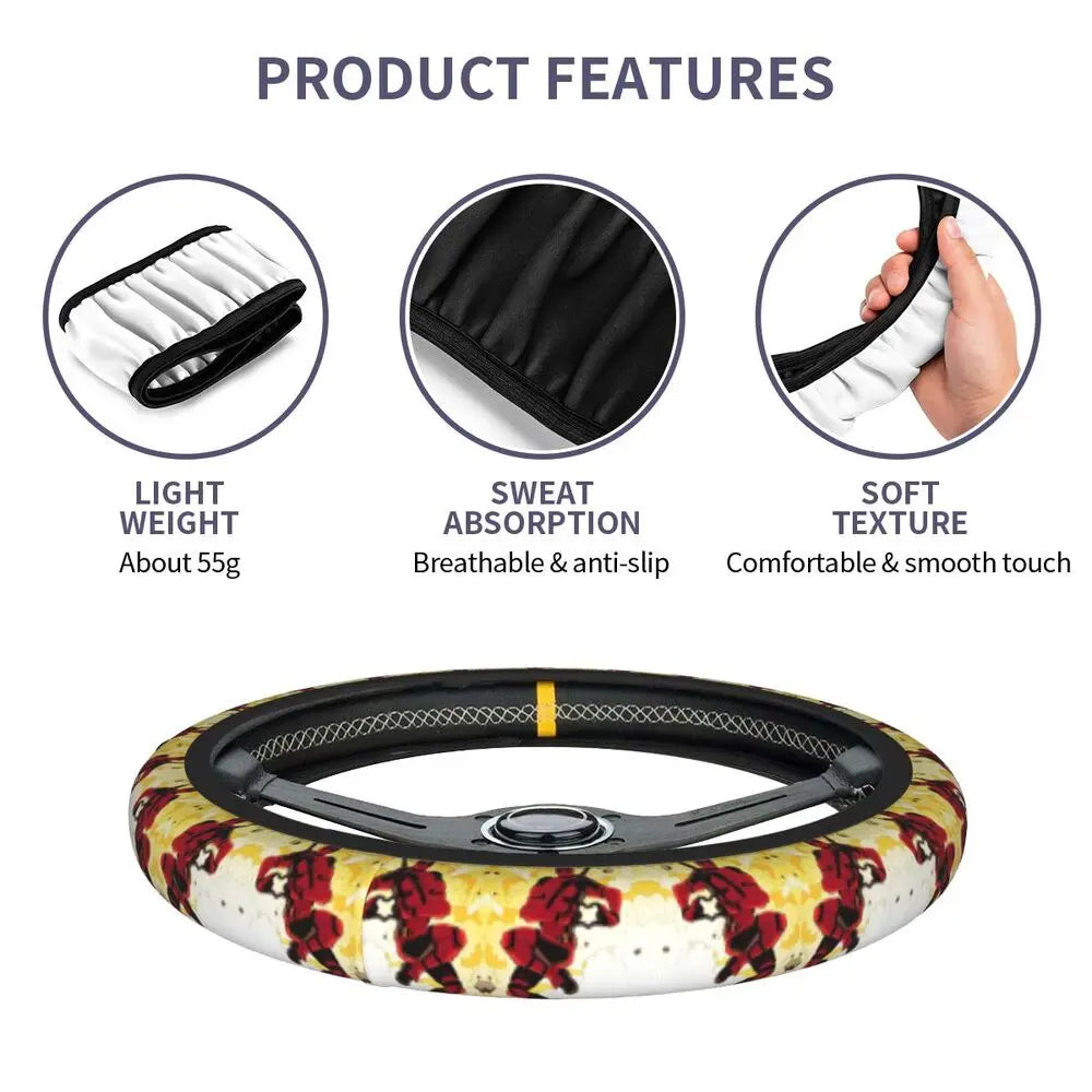 Deadpool Manga Steering Wheel Cover 🖤