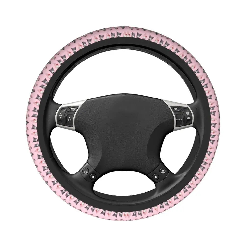 Kuromi Steering Wheel Cover 🖤