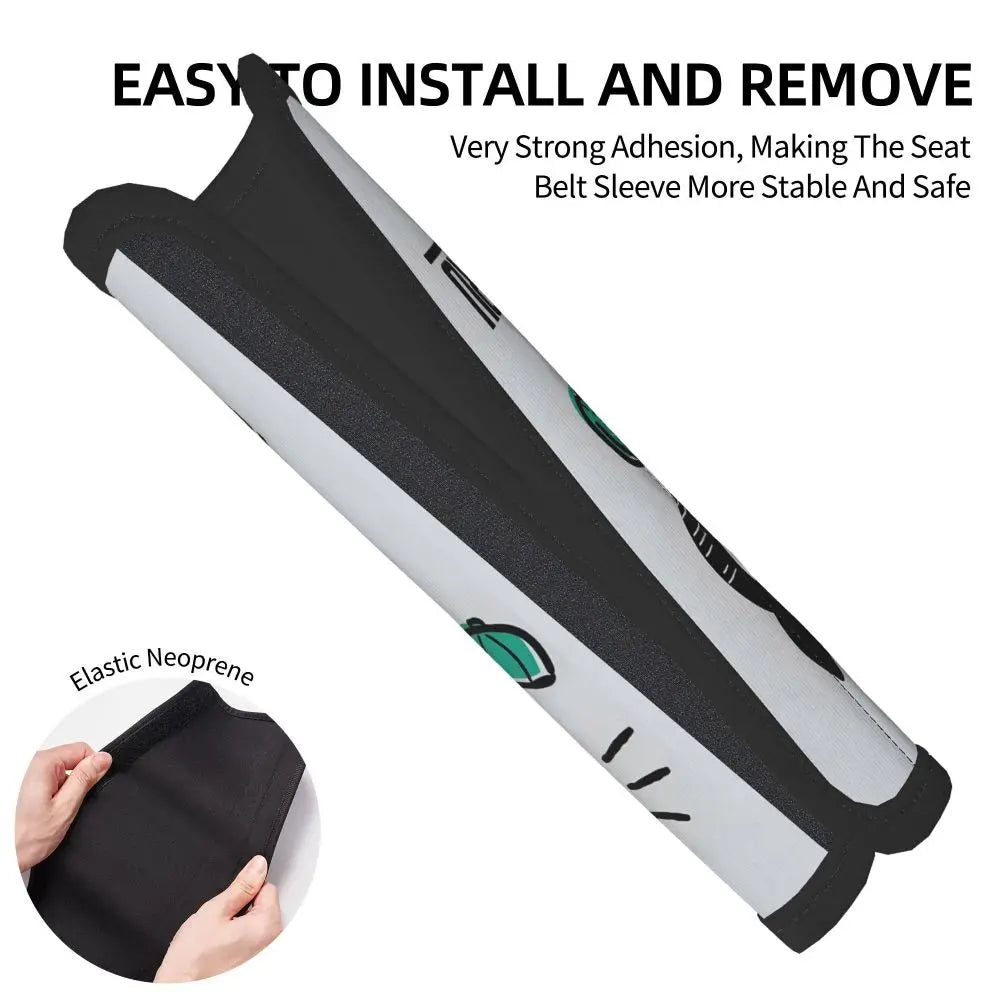 BADBADTZ-MARU Car Seat Belt Pads (2 Pack)