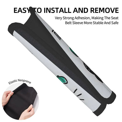 BADBADTZ-MARU Car Seat Belt Pads (2 Pack)