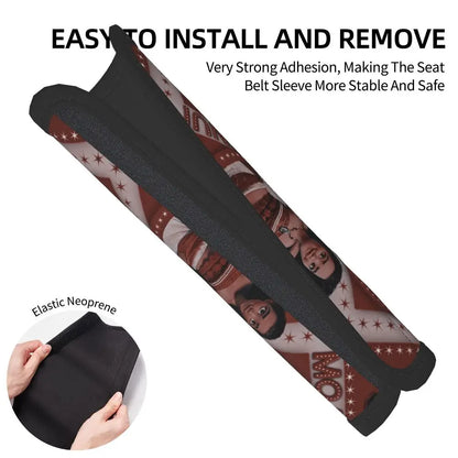 Moana Seat Belt Shoulder Pads (2 Pack)