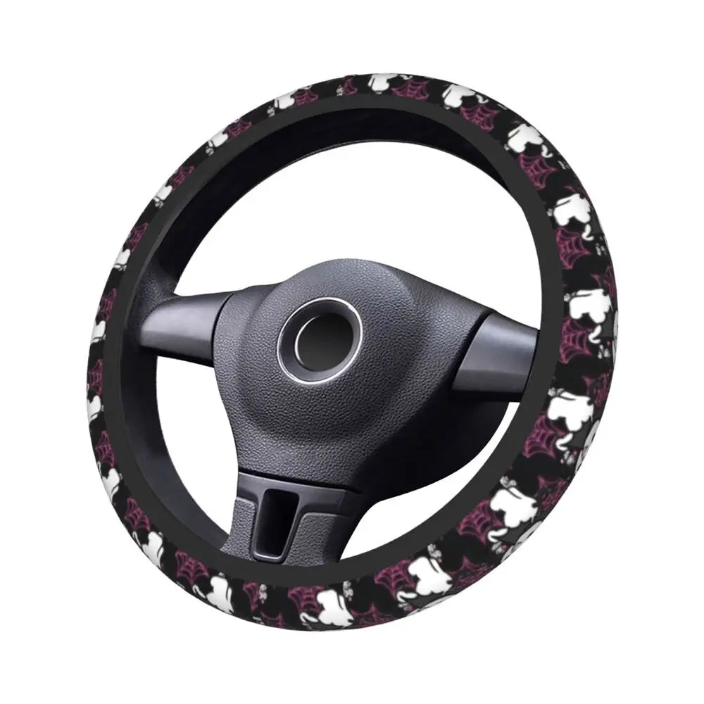Kuromi Steering Wheel Cover 🖤