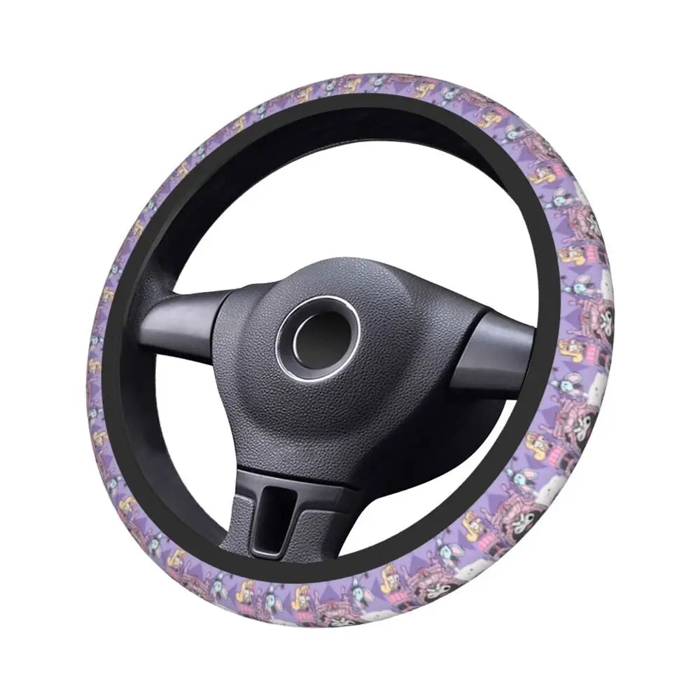 Kuromi Steering Wheel Cover 🖤