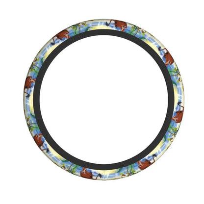 Simba & Nala Steering Wheel Cover