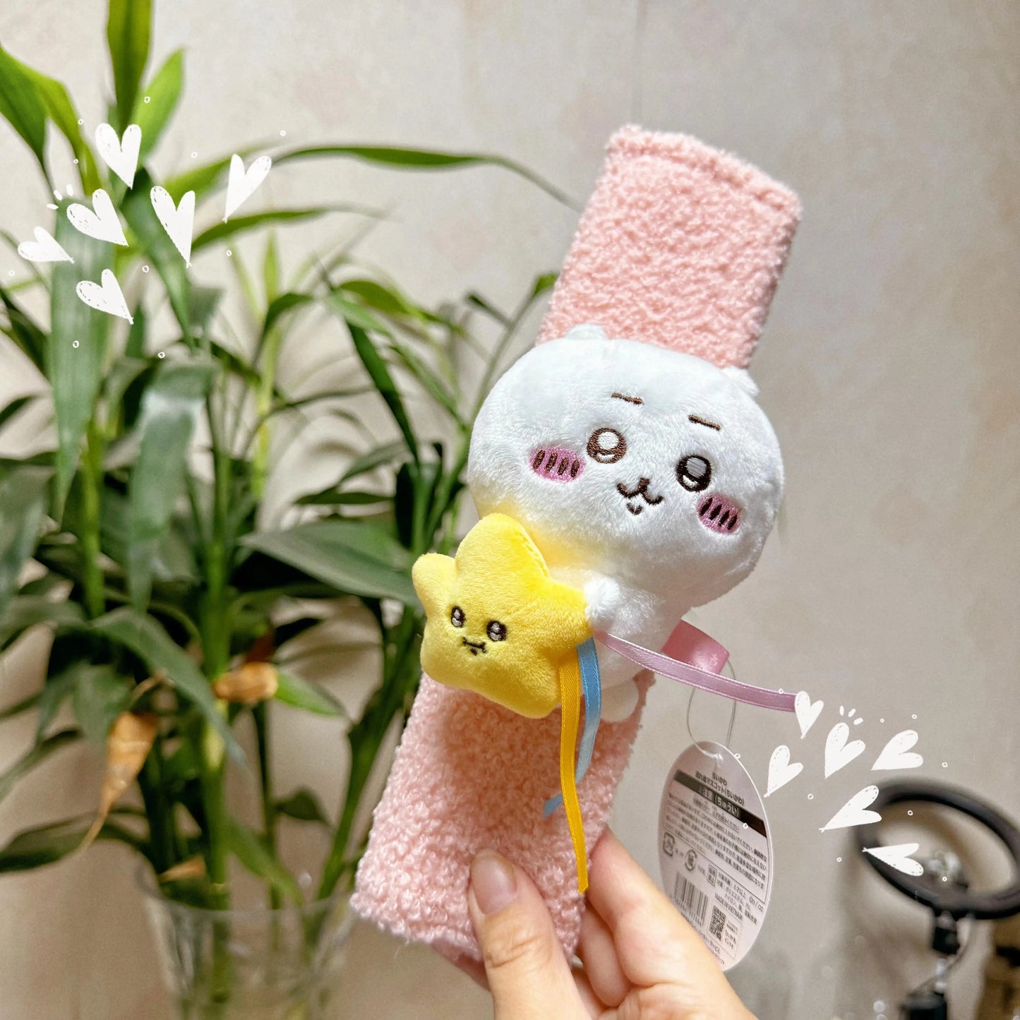 Chiikawa Hachiware Usagi Seat Belt Cover 🐰