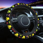 Galaxy Paw Prints Steering Wheel Cover