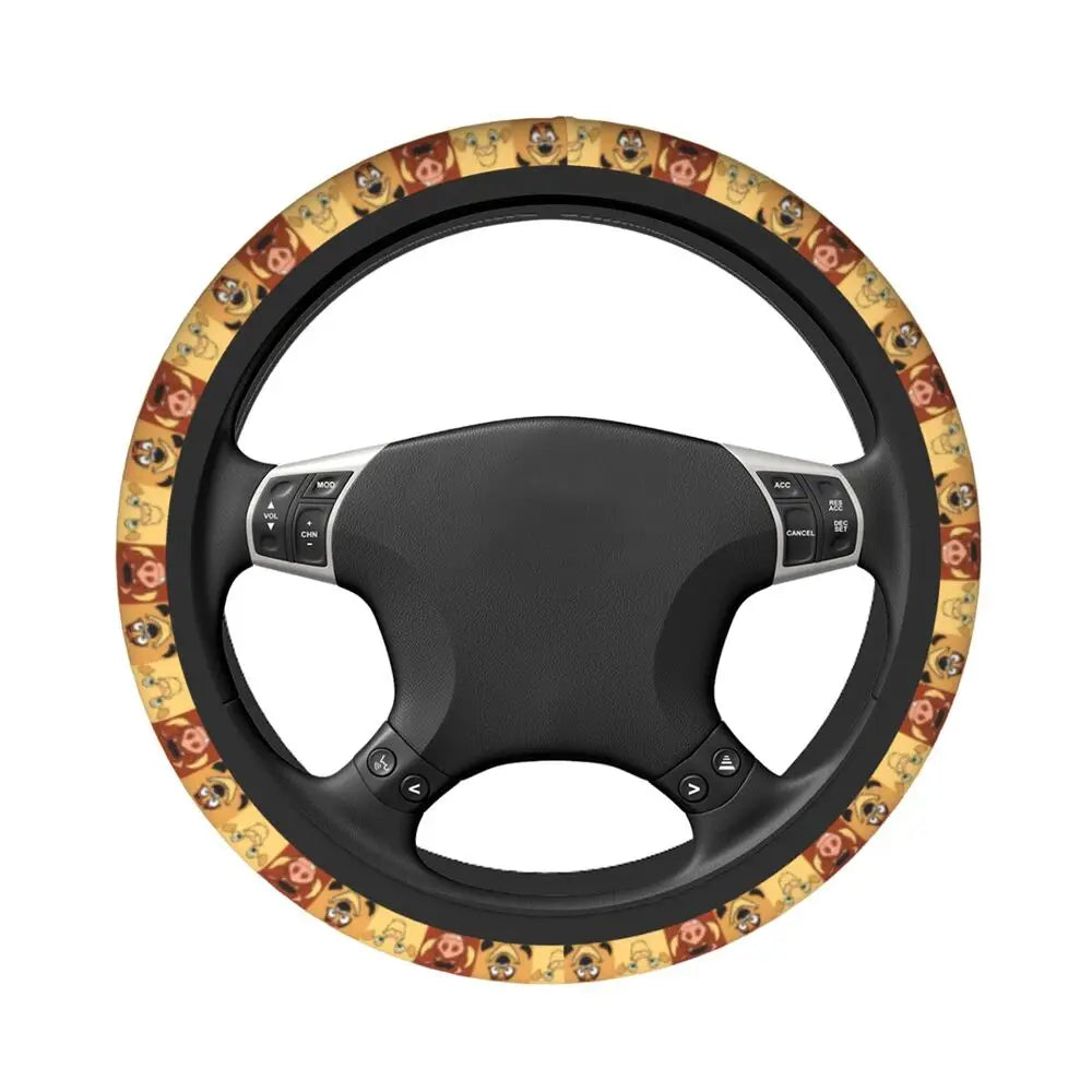 Simba & Nala Steering Wheel Cover