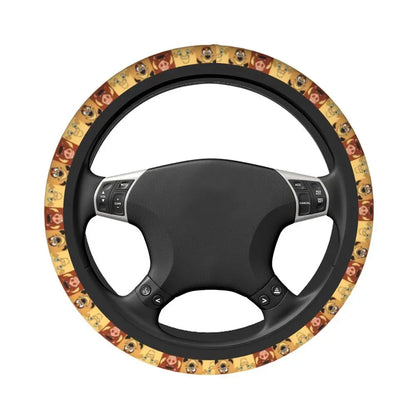 Simba & Nala Steering Wheel Cover