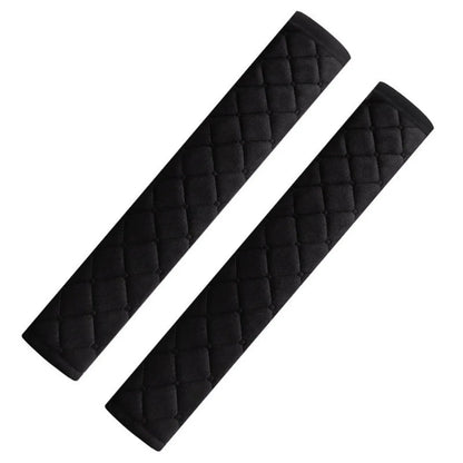 2Pcs Universal Car Seat Belt Cover – Soft Plush Shoulder Pads