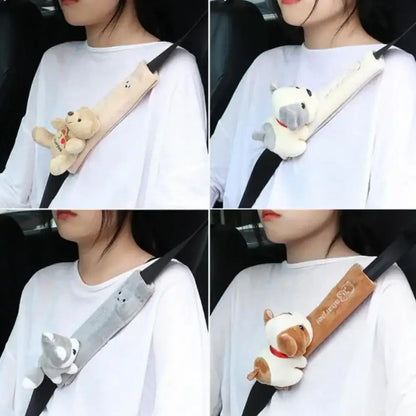 Animal Cartoon Seat Belt Cover 🐾
