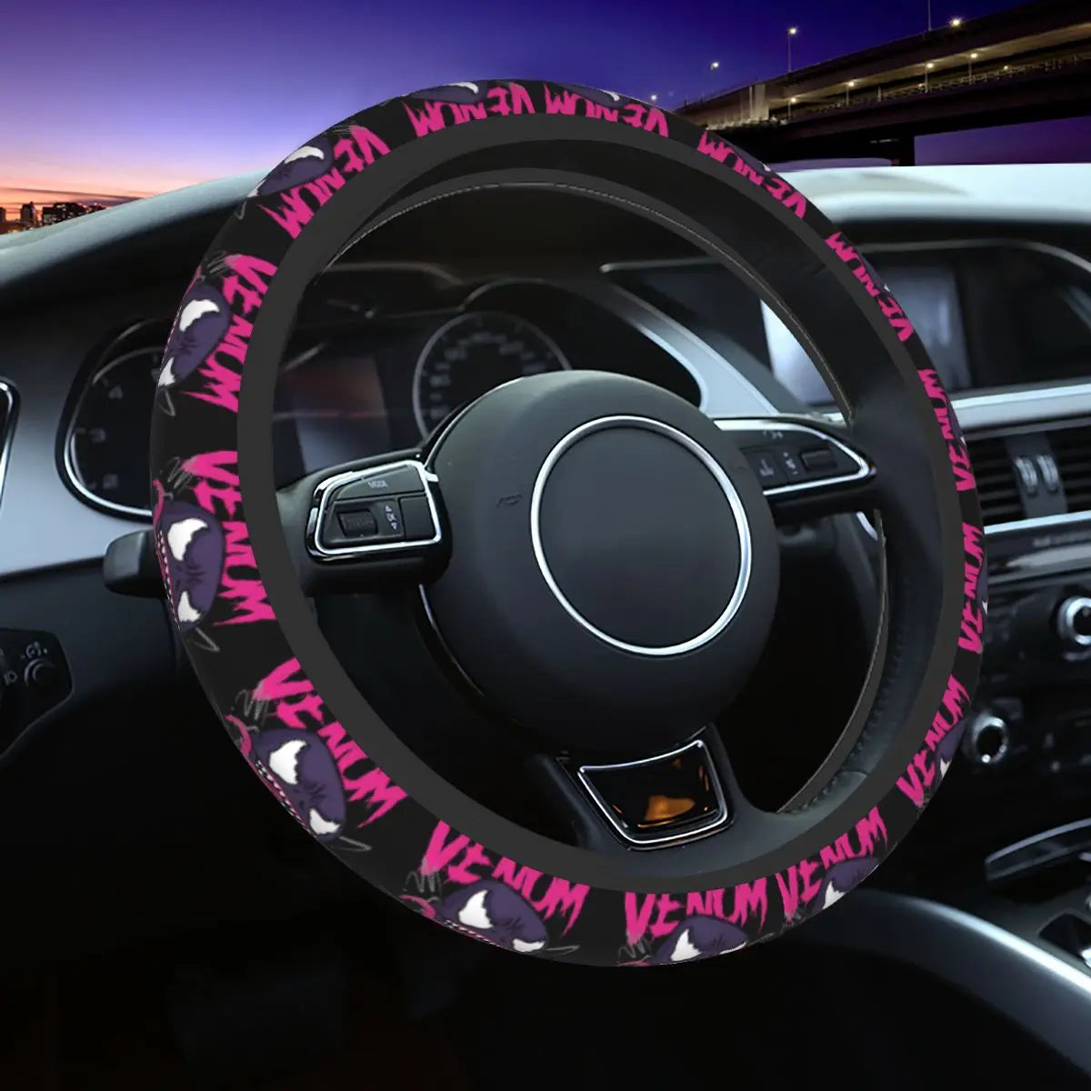 Venom Steering Wheel Cover 🖤