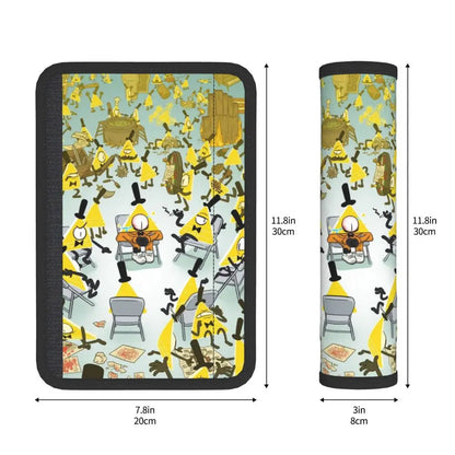 Gravity Falls Seat Belt Pads (2 Pack)