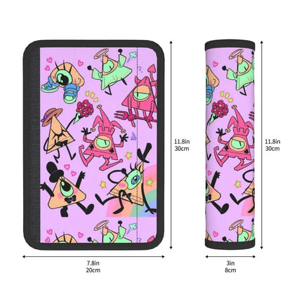 Gravity Falls Seat Belt Pads (2 Pack)