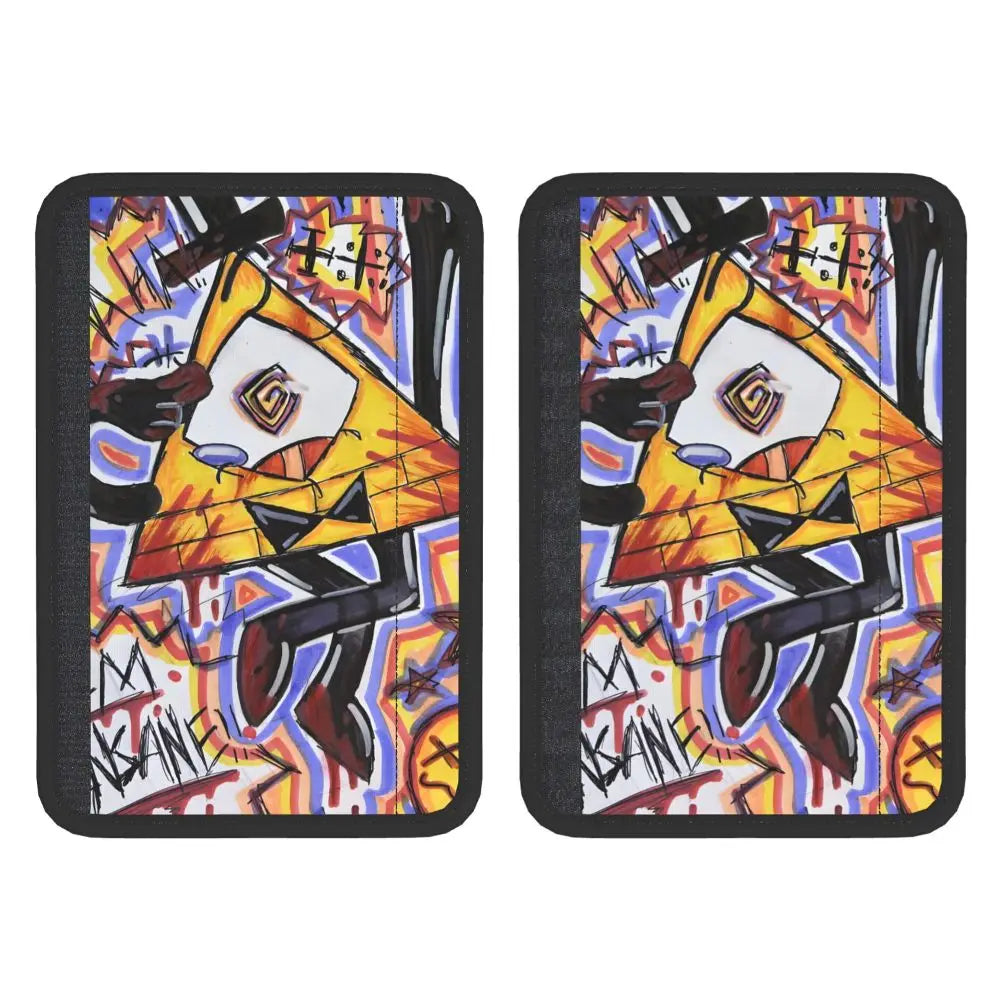 Custom Gravity Falls Anime Car Seat Belt Pads