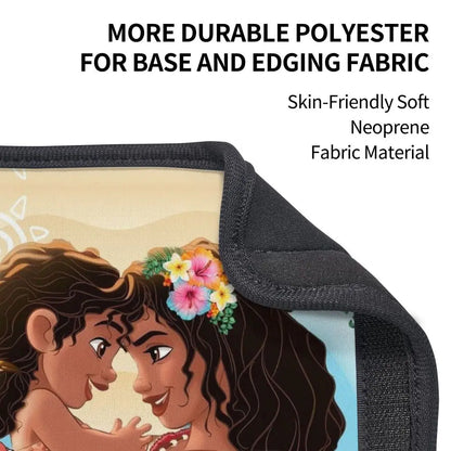 Custom Moana Cartoon Car Seat Belt Pads