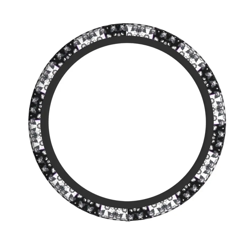 Kuromi Steering Wheel Cover 🖤