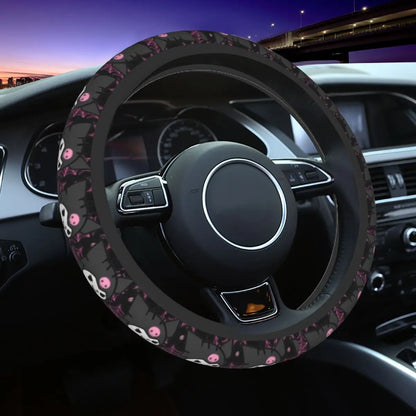 Kuromi Steering Wheel Cover 🖤