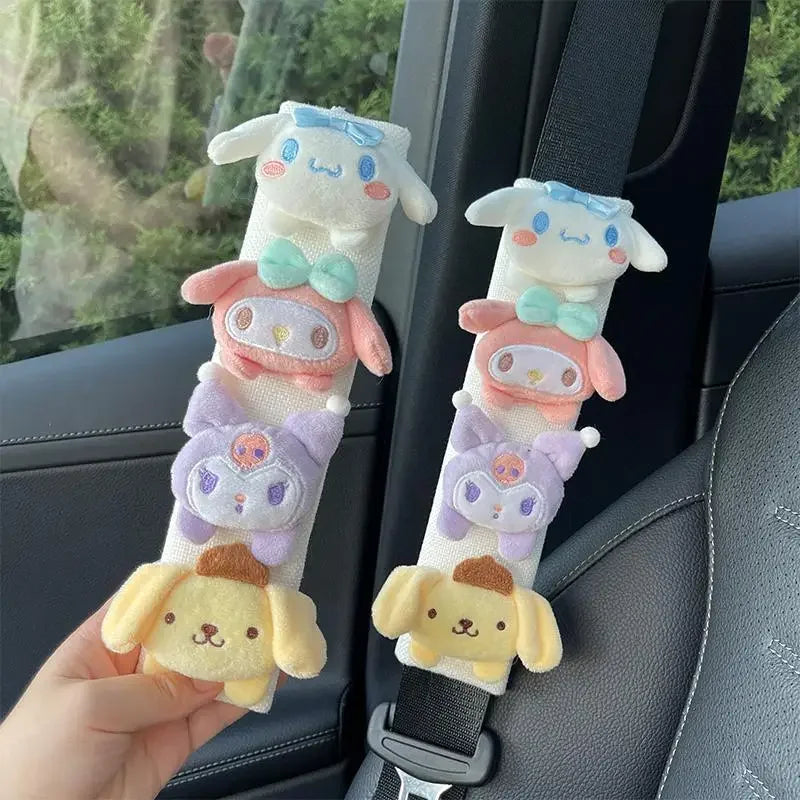 Kuromi & Cinnamoroll Seat Belt Cover