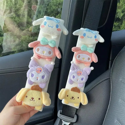Kuromi & Cinnamoroll Seat Belt Cover