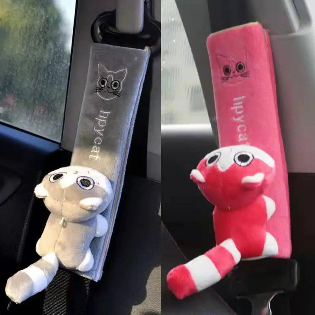 Animal Cartoon Seat Belt Cover 🐾