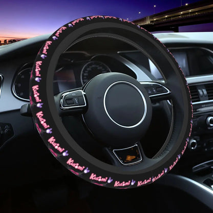 Kuromi Steering Wheel Cover 🖤