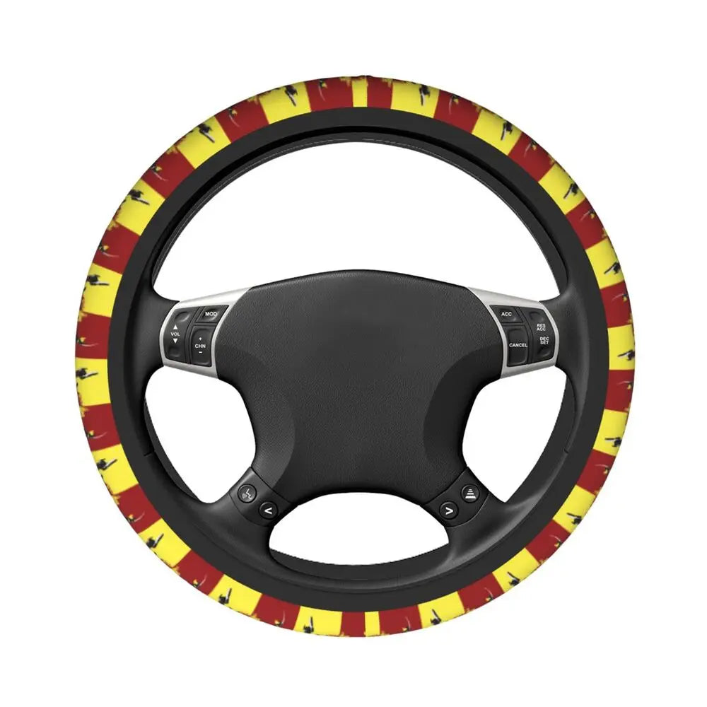 Deadpool & Wolverine Steering Wheel Cover 🖤