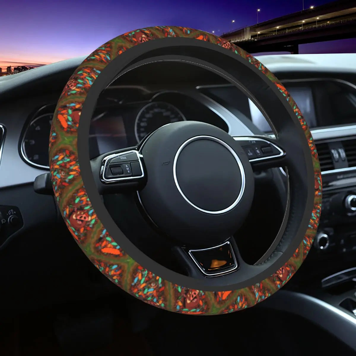 Simba & Nala Steering Wheel Cover