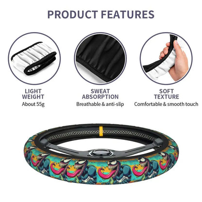 Venom Steering Wheel Cover 🖤