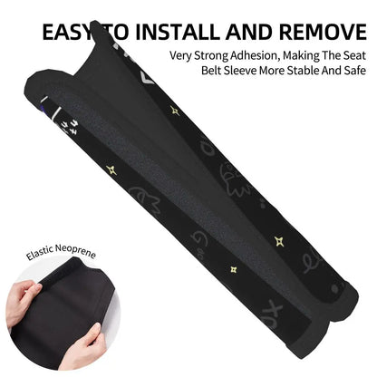 BADBADTZ-MARU Car Seat Belt Pads (2 Pack)