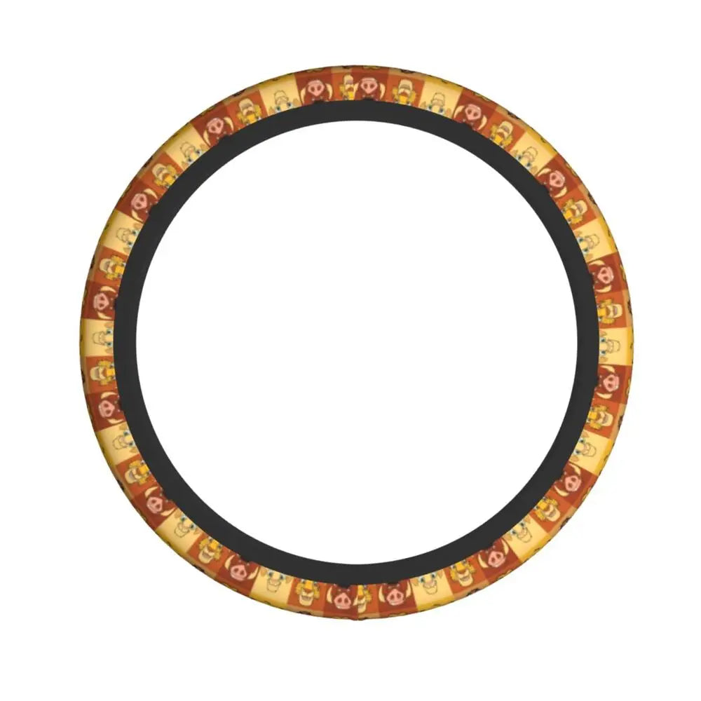 Simba & Nala Steering Wheel Cover