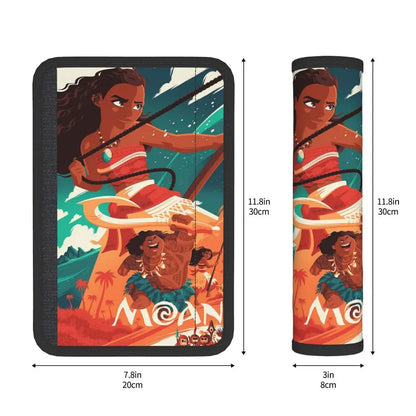 Moana Seat Belt Covers (2 Pack)