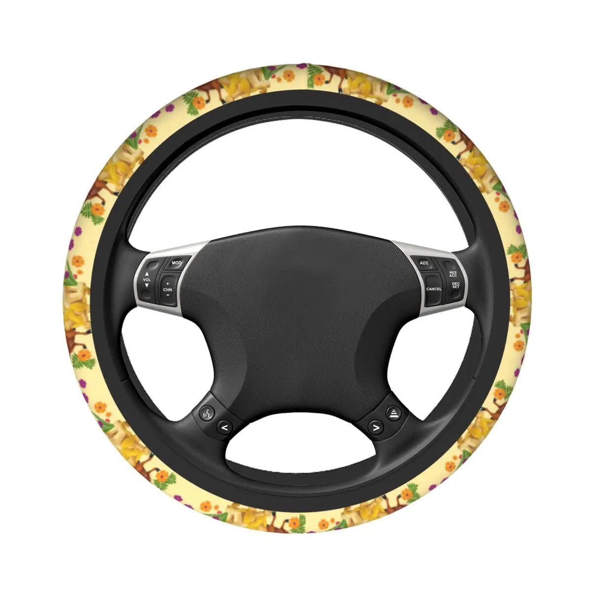 Simba & Nala Steering Wheel Cover