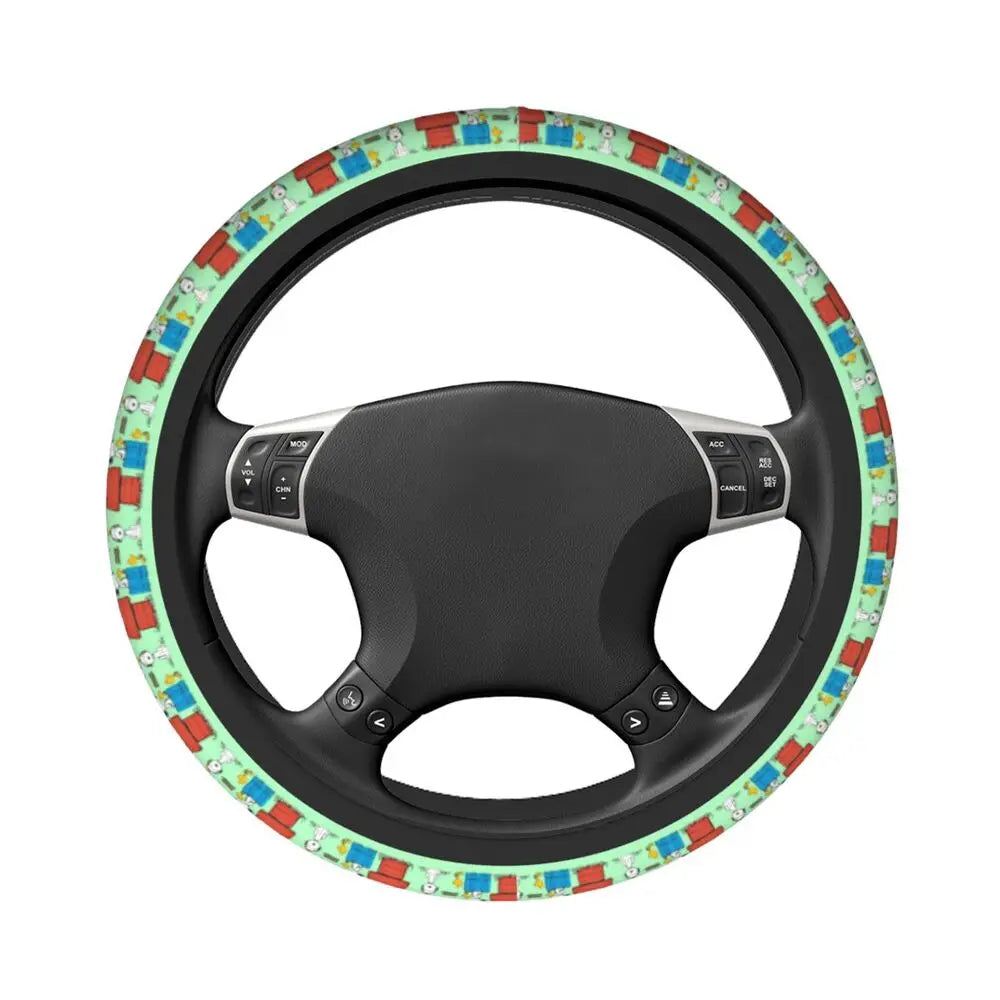 Snoopy Steering Wheel Cover 🐶