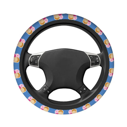 Kawaii Piglet Steering Wheel Cover 🐷