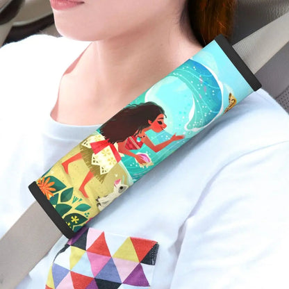Moana Seat Belt Shoulder Pads (2 Pack)