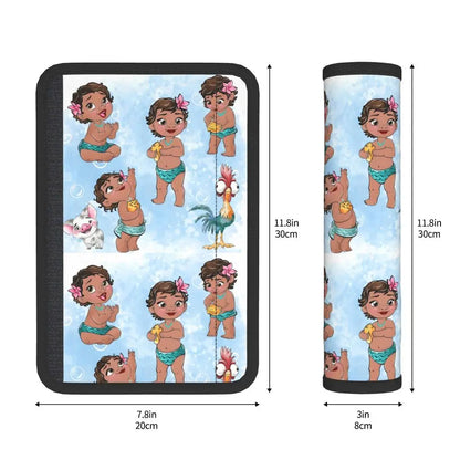 Moana Seat Belt Covers (2 Pack)