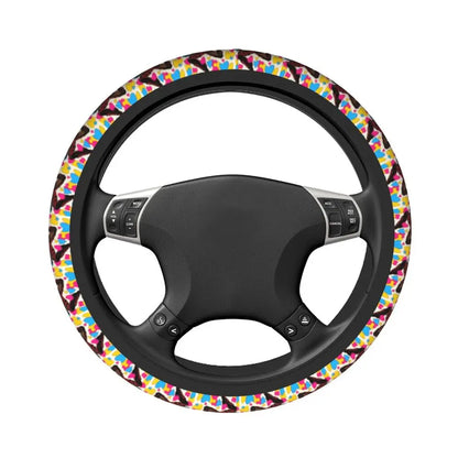 Deadpool Manga Steering Wheel Cover 🖤