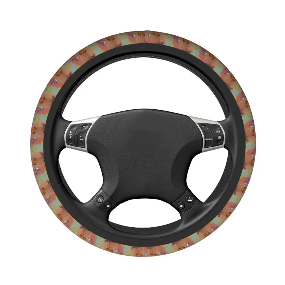 Simba & Nala Steering Wheel Cover