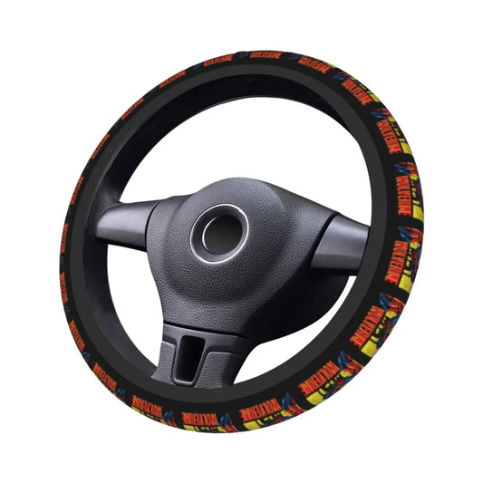 Deadpool & Wolverine Steering Wheel Cover 🖤