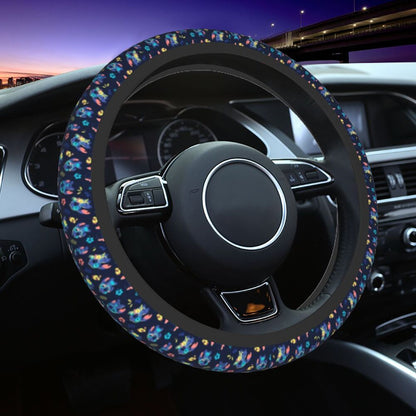 Stitch Cartoon Steering Wheel Cover 💙