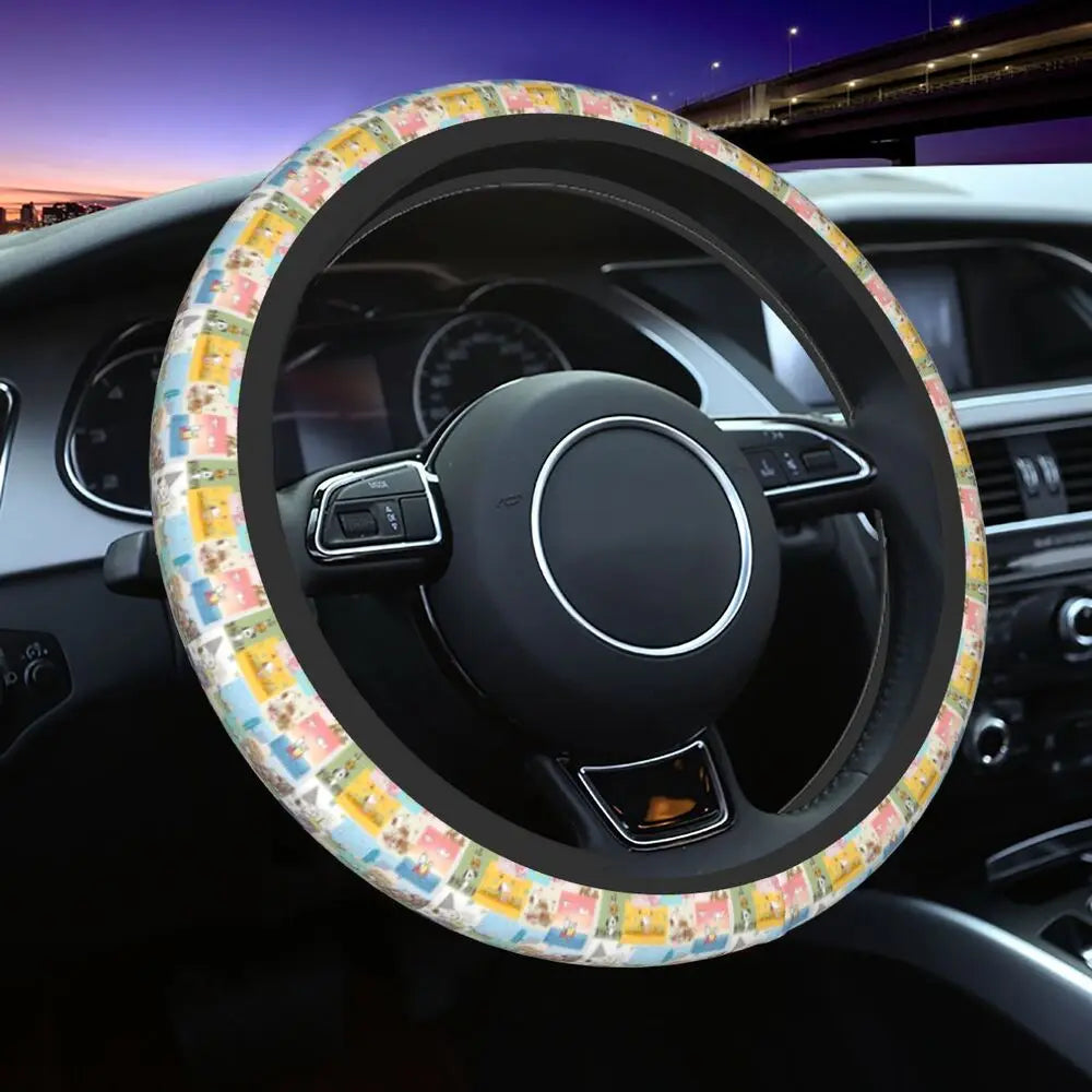 Snoopy Steering Wheel Cover 🐶